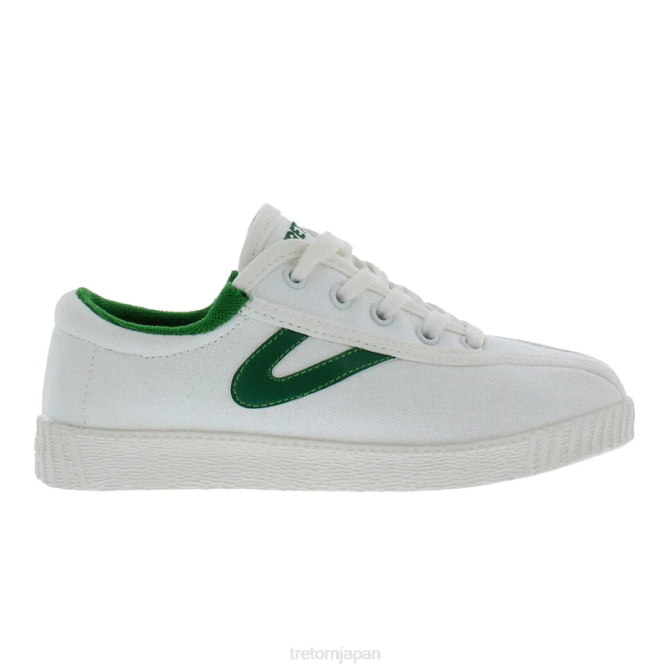 TRETORN アイボリー/グリーン スニーカー Tretorn TRETORN ローカットスニーカー メンズ MT ナイライト